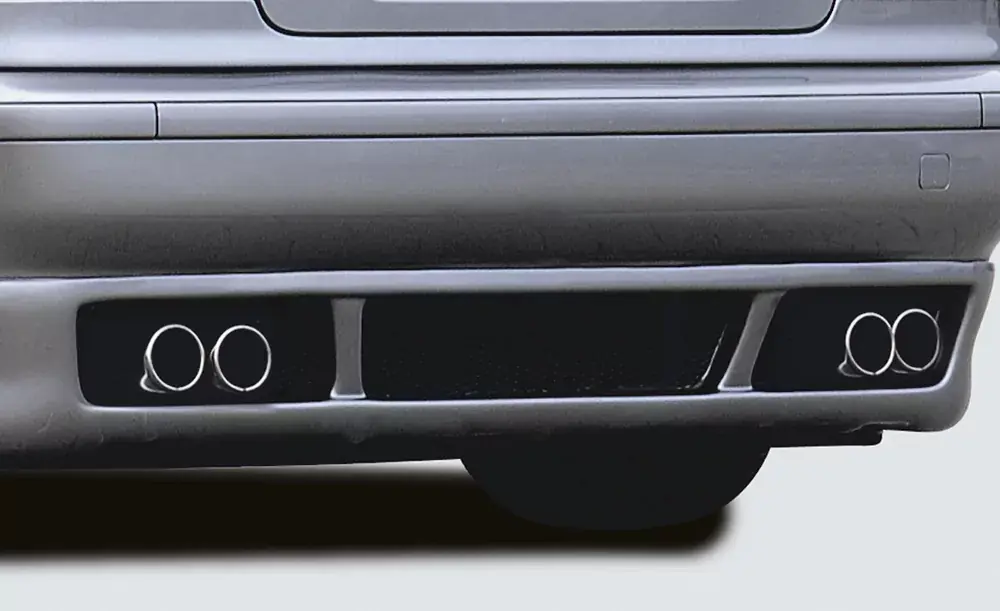 Rieger Endschalldämpfer Typ 12 Edelstahl passend für BMW 5er E39 Solange Der Vorrat Reicht