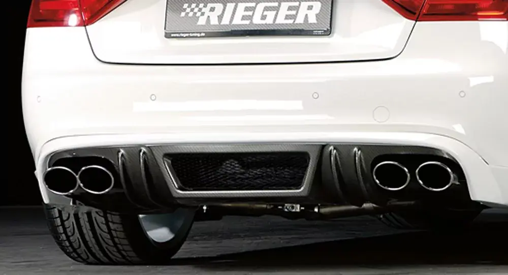 Begrenztes Angebot Rieger ESD Edelstahl passend für Audi A4/A5 (B8) 4-Zylinder