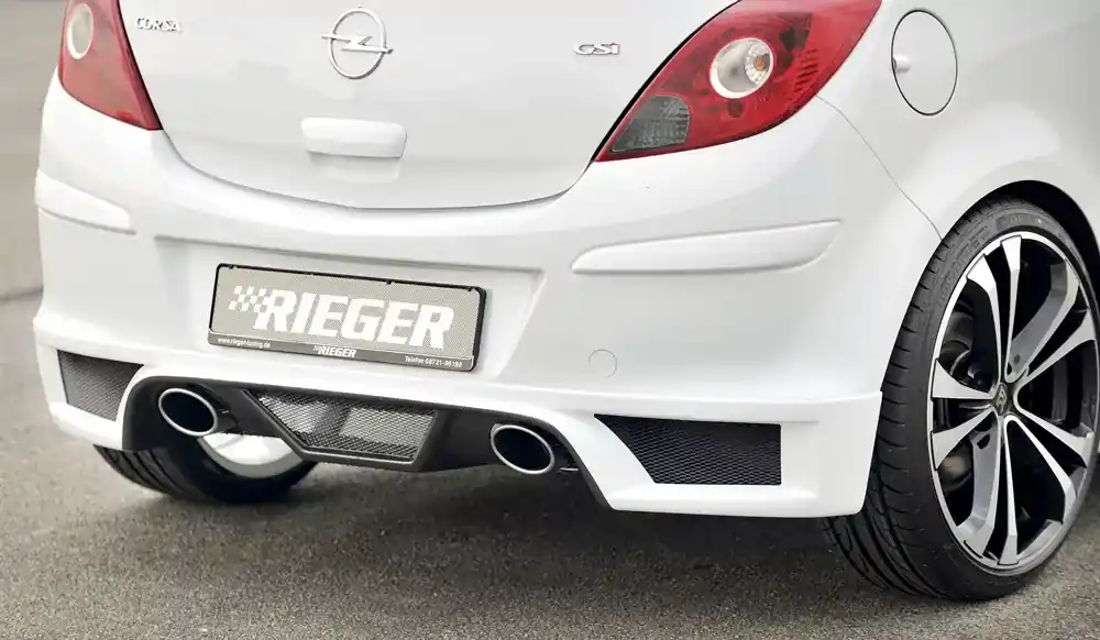 Rieger ESD Edelstahl passend für Opel Corsa D Top-Angebot