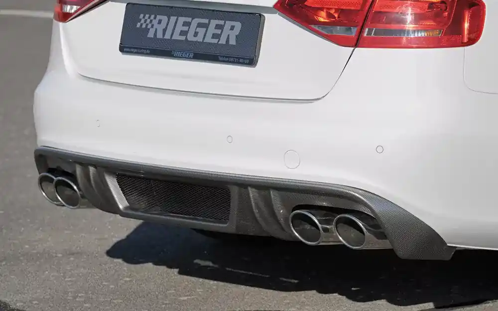Rieger Endschalldämpfer li./re. passend für Audi A4/S4 (B8) Sonderangebot