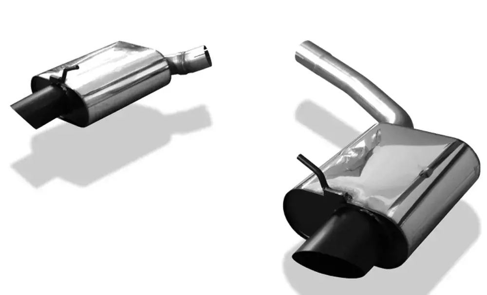 Rieger Endschalldämpfer passend für Audi A4/A5 (B8) 4-Zylinder ø 55mm Anflutung Super-Preis