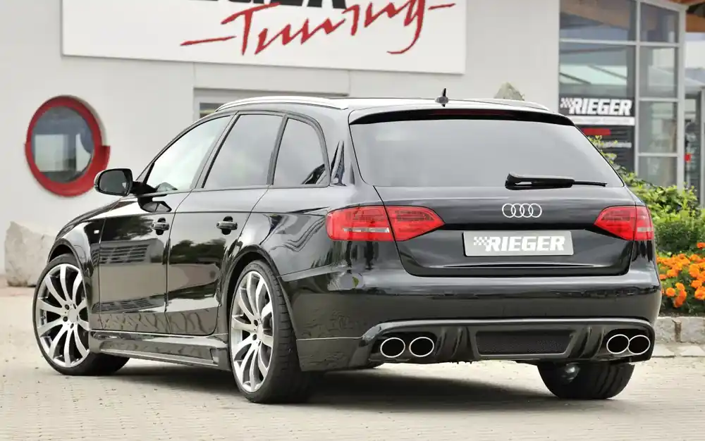 Billig Rieger Endschalldämpfer Edelstahl passend für Audi A5 S5 (B8/B81) Coupé 06.07–07.11
