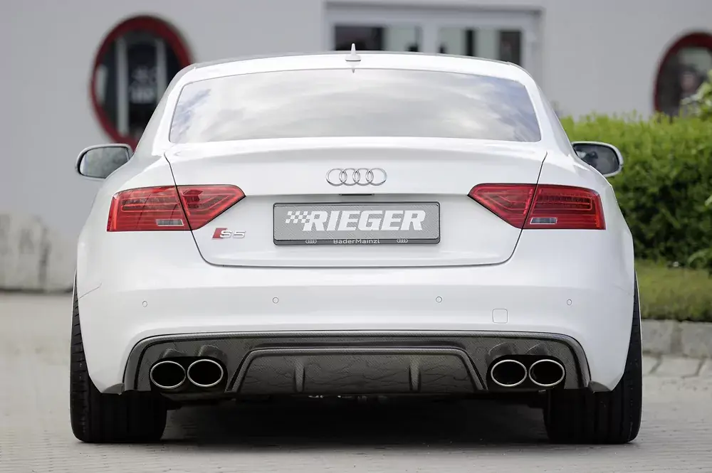 Rieger ESD Edelstahl passend für Audi A5 (B8/B81) Cabrio Kracherpreis
