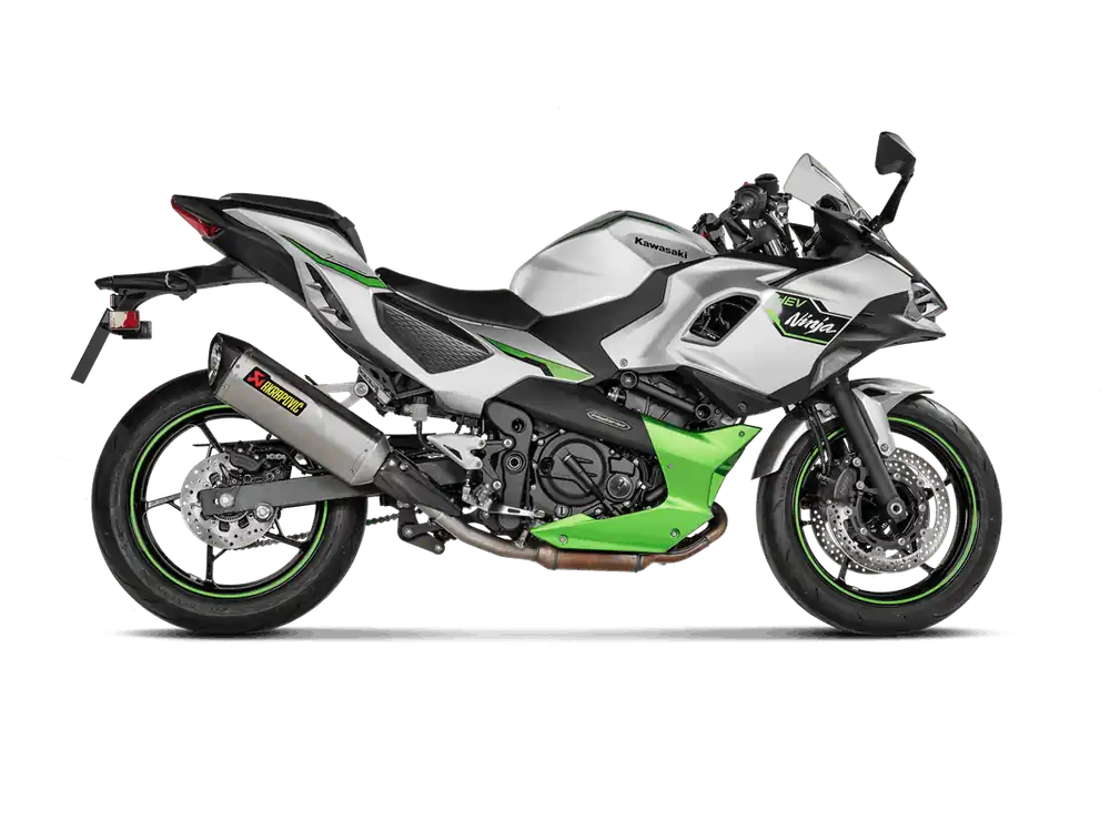 Akrapovic Slip-On Line (Titanium) Auspuff passend für Kawasaki Ninja 7 Z7 Hybrid 2024-2025 Heißes Angebot