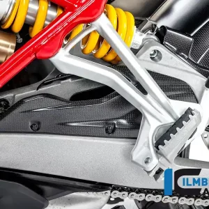 Ilmberger Carbon Kettenschutz/Schwingeneinsatz matt passend für Ducati Multistrada V4 2020- Mega-Angebot