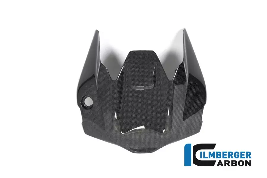 Schneller Versand Ilmberger Carbon Untere Rahmenheckabdeckung glänzend passend für Ducati Monster 1200 1200S ab 2017