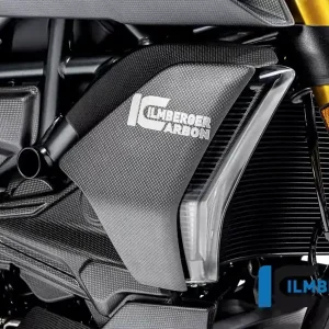 Jetzt Bestellen Ilmberger Carbon Wasserkühlerabdeckung rechts matt passend für Ducati Diavel 1260