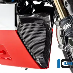 Ilmberger Carbon Motorspoiler Mittelteil / Ölkühlereinlass passend für Ducati Diavel 1260 Expressversand