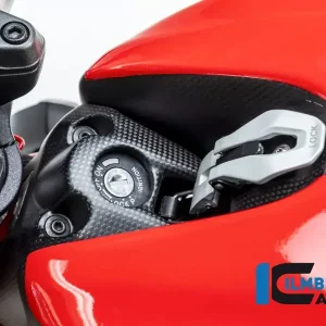 Ilmberger Carbon Zündschlossabdeckung matt passend für Ducati Monster 1200 / 1200S ab 2017 Top-Preis