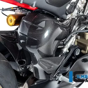 Top-Angebot Ilmberger Carbon Auspuffhitzeschutz glänzend passend für Ducati Streetfighter / Panigale V4 ab 2022