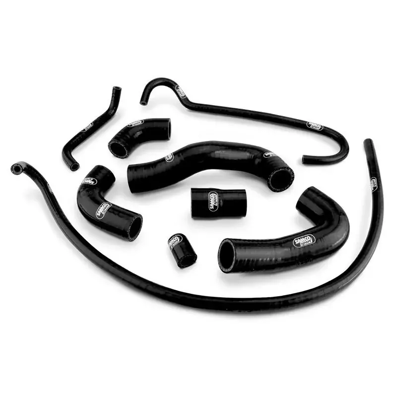 Markenprodukt SAMCO SPORT Siliconschlauch Kit schwarz passend für MV Agusta Brutale 1000 RR RS Rush 1000 (2020–2024)