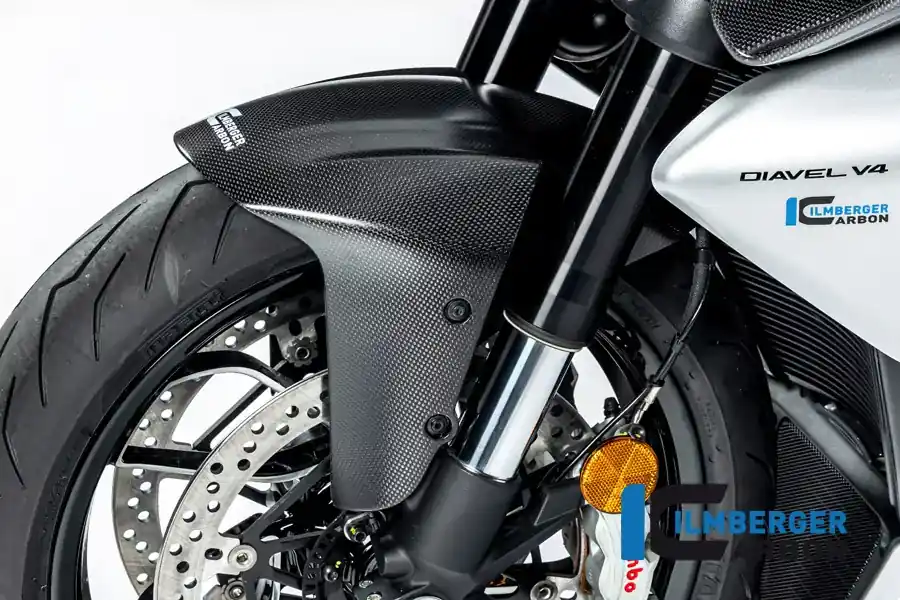 Ilmberger Carbon Kotflügel vorne matt passend für Ducati Diavel V4 Saisonangebot