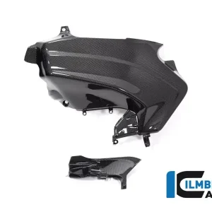 Wochenendangebot Ilmberger Carbon Abdeckung unterm Rahmen links glänzend passend für Ducati Panigale V2 ab 2020