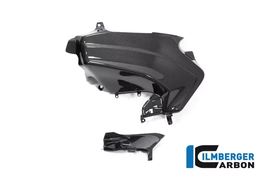 Wochenendangebot Ilmberger Carbon Abdeckung unterm Rahmen links glänzend passend für Ducati Panigale V2 ab 2020