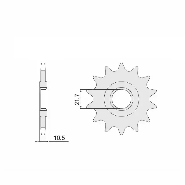 Sonderaktion EK-Chain Kettensatz 525 ZVX-3 passend für Yamaha Tracer 900 / GT / GT+ RN70