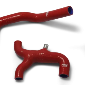 Günstig SAMCO SPORT Siliconschlauch Kit Thermostat Bypass passend für Ducati Panigale V4 2018-2024 rot