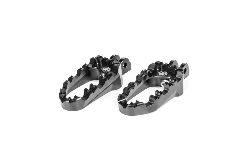 Must-Have Gilles Pro-X Enduro Fußrasten schwarz passend für Yamaha MT07, MT09, Tracer 700/900, XSR700/900