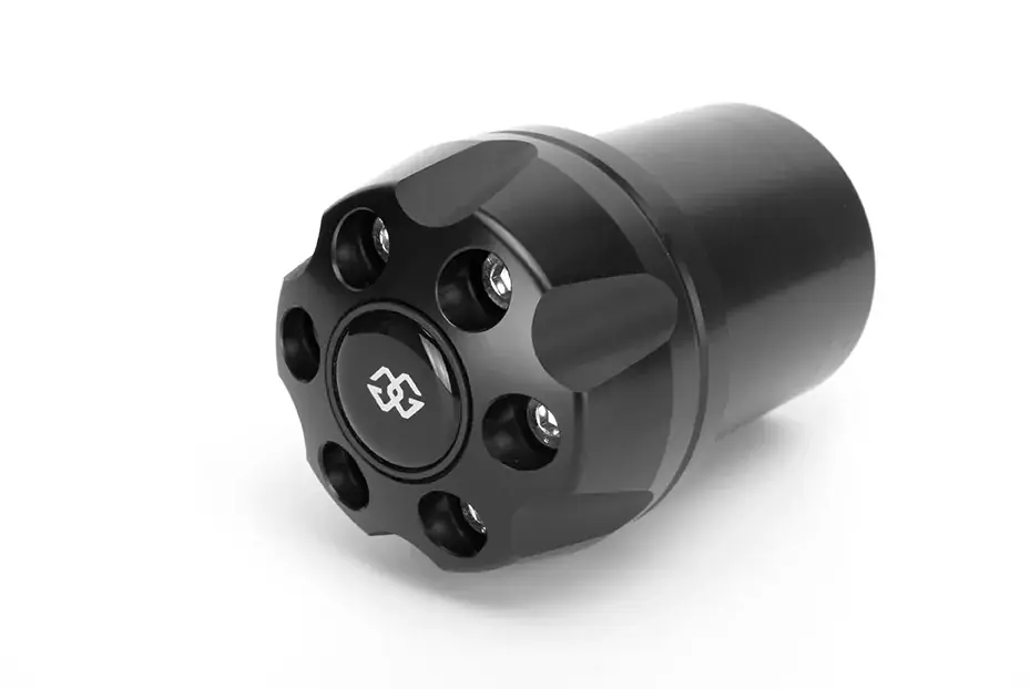 Neu Gilles Sturzpad Kit 90 mm schwarz