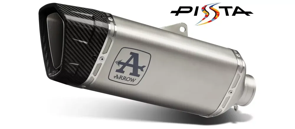 Arrow Pista Titan Endschalldämpfer passend für Aprilia RSV 4 1100 Factory 19-20 Online Kaufen