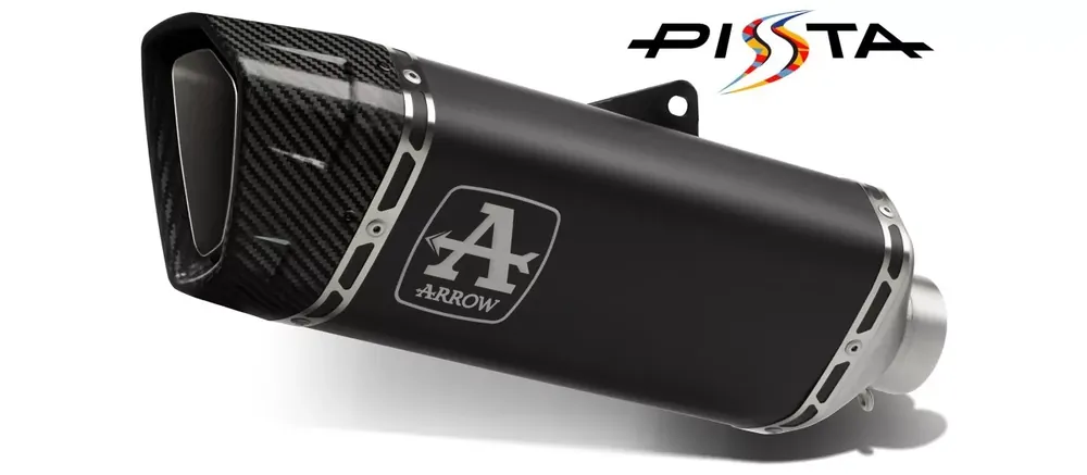 Solange Der Vorrat Reicht Arrow Pista Titan Schwarz Endschalldämpfer passend für Aprilia RSV 4 1100 Factory 19-20