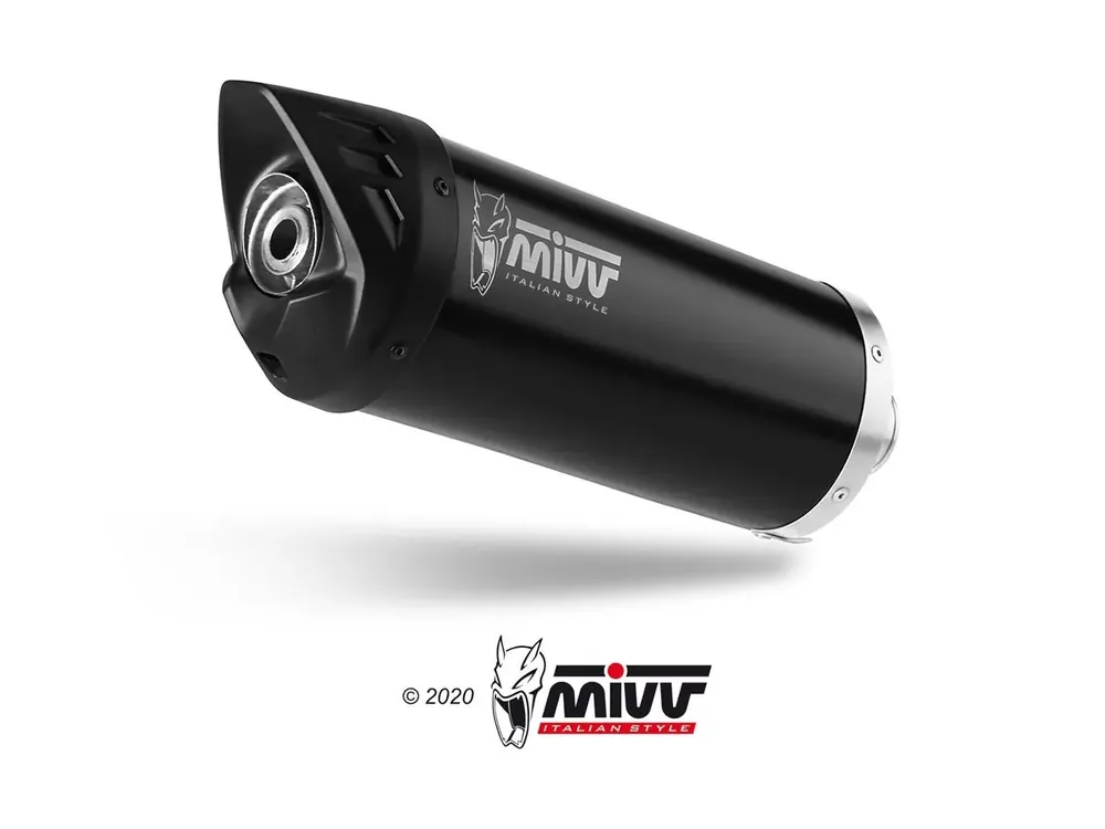 Preis Gesenkt MIVV MOVER Endschalldämpfer Edelstahl Schwarz passend für Honda ADV SH FORZA 350 22-24