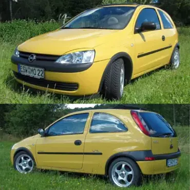 Schnäppchen K.A.W. Tieferlegungsfedern passend für Opel Corsa C (09/2000–12/2009)