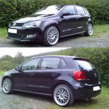 Aktuell K.A.W. Tieferlegungsfedern passend für Volkswagen Polo 6R ab 06/2009