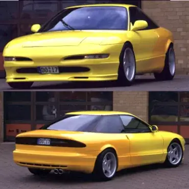 Abverkauf K.A.W. Tieferlegungsfedern passend für Ford Probe ECP/T22 10/1993–03/1998