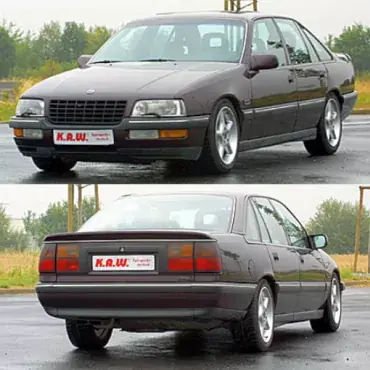 K.A.W. Tieferlegungsfedern passend für Opel Senator B (09/1987–09/1993) Neue Kollektion