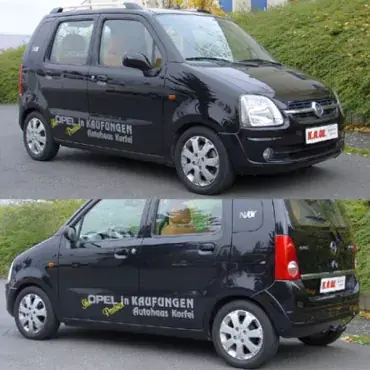 Günstig K.A.W. Tieferlegungsfedern passend für Opel Agila H00 (09/2000–12/2007)