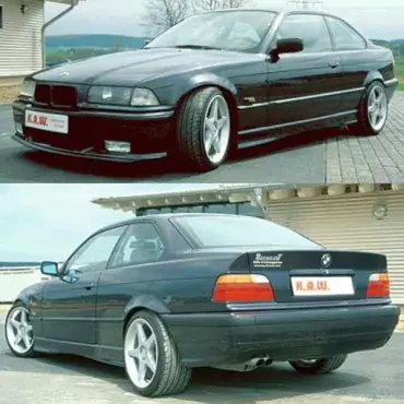 Mega-Angebot K.A.W. PlusKit Sportfahrwerk passend für BMW 3er 320 - 328i Coupe E36 ab 03/1992 bis 04/1999