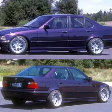 Bestseller K.A.W. PlusKit Sportfahrwerk passend für BMW 3er 320–328i Coupé E36 (03/1992–04/1999)