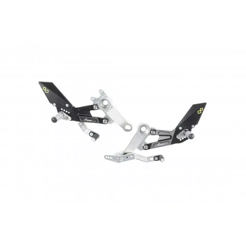 Sonderangebot Lightech Fußrastenanlage passend für Aprilia RS 660 / Tuono 660 ab 2021