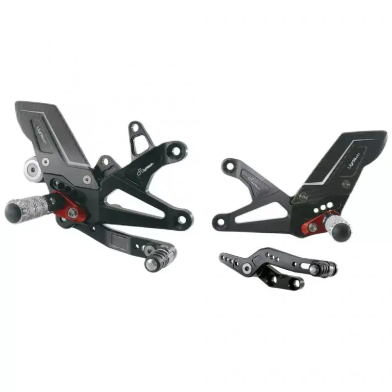 Bestseller Lightech Fußrastenanlage R Type passend für Triumph Daytona 675 / 765 & Street Triple 765