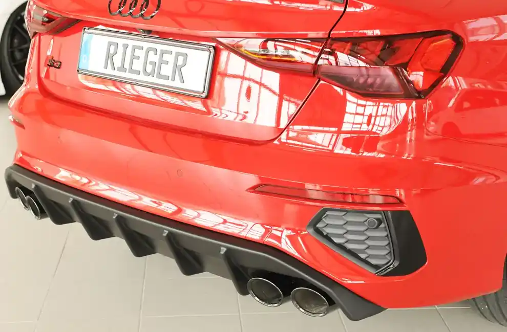 Rieger Heckeinsatz passend für Audi A3 (GY) Sportback Markenprodukt