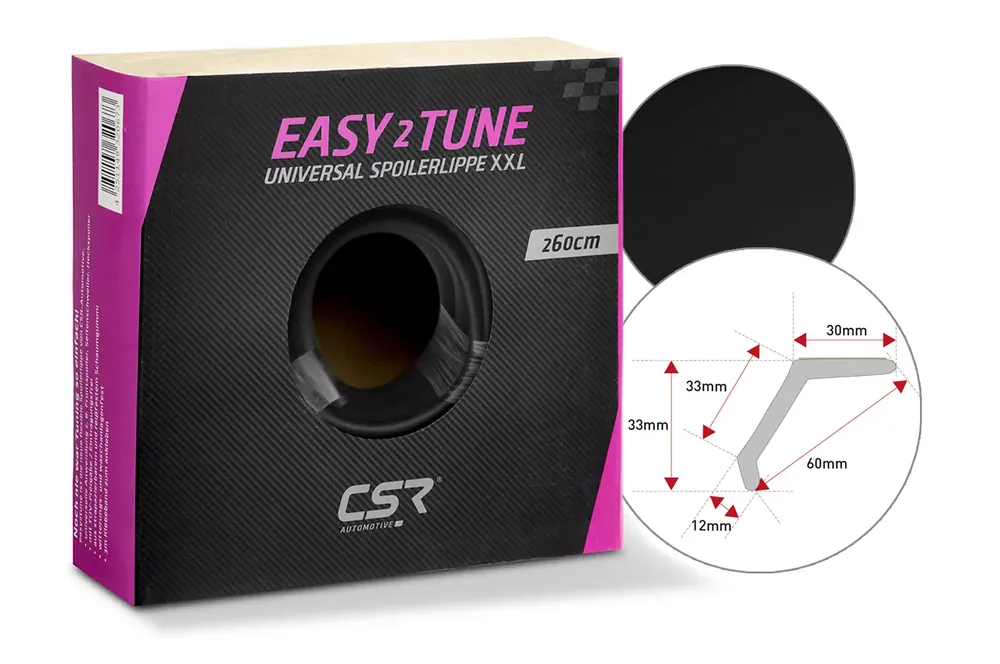 Preis Gesenkt easy²tune XXL Universal Spoilerlippe zum Ankleben
