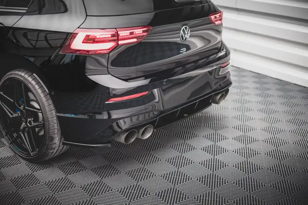 Heck Ansatz Flaps Diffusor V.1 passend für VW Golf R Mk8 Facelift Markenprodukt