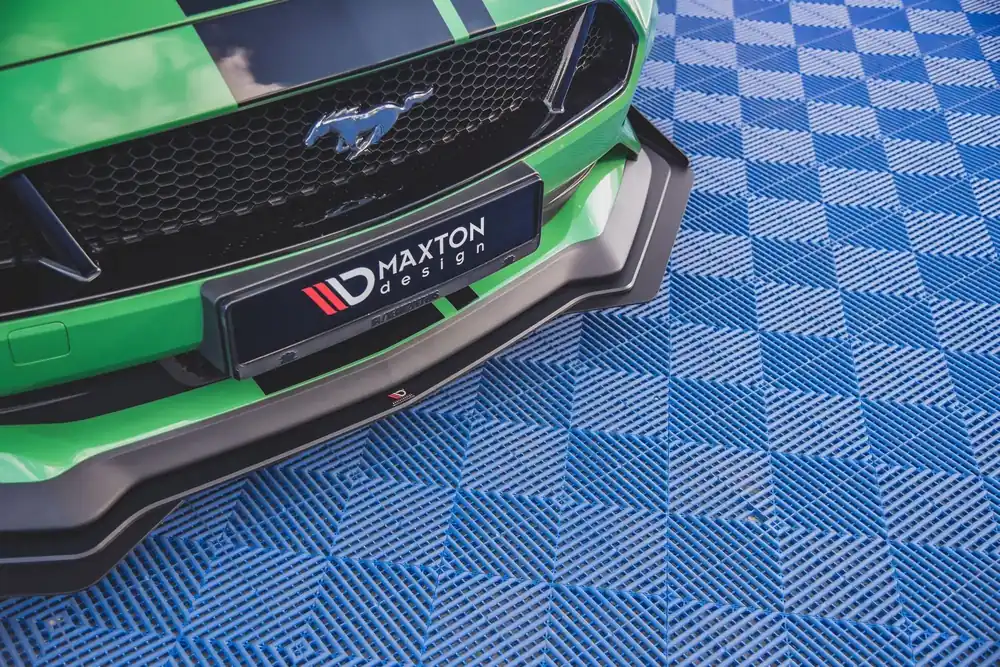 Street Pro Front Ansatz V.1 + Flaps passend für Ford Mustang GT Mk6 Facelift Preiswert