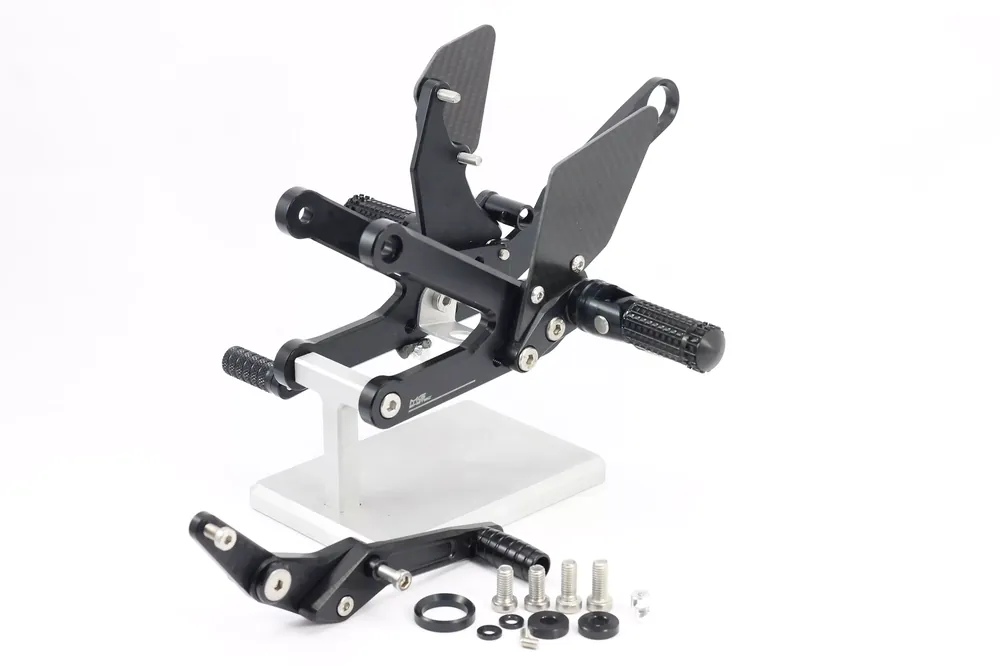 Markenprodukt MG Biketec Sportfussrastenanlage passend für Yamaha YZF-R1 (2017-2019)