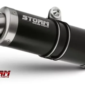Storm By MIVV GP Endschalldämpfer Edelstahl Schwarz passend für Kawasaki Z 1000 (2007-2009) Letzte Chance