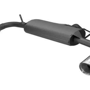 Ulter Sportendschalldämpfer mit 2 Duplex Endrohren rund Ø100 passend für Mitsubishi Lancer VIII 2007-2012 Mega-Angebot