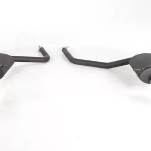 Ulter Sportauspuff passend für Audi A4 typ B7 FWD 2004-2008 – 2 Duplex Endrohre rund Ø90 Echt