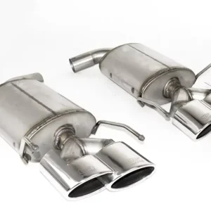Ulter Sportendschalldämpfer passend für Alfa Romeo Spider/Brera 2009-2010 mit 2 Duplex Endrohren oval Billig