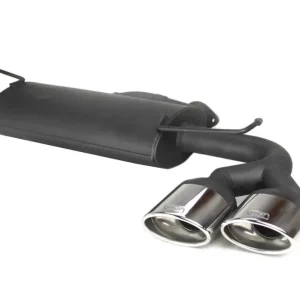 Ulter Sportauspuff passend für Hyundai TUCSON 2015-2018 mit 2 ovalen Endrohren 120×80 Markenprodukt
