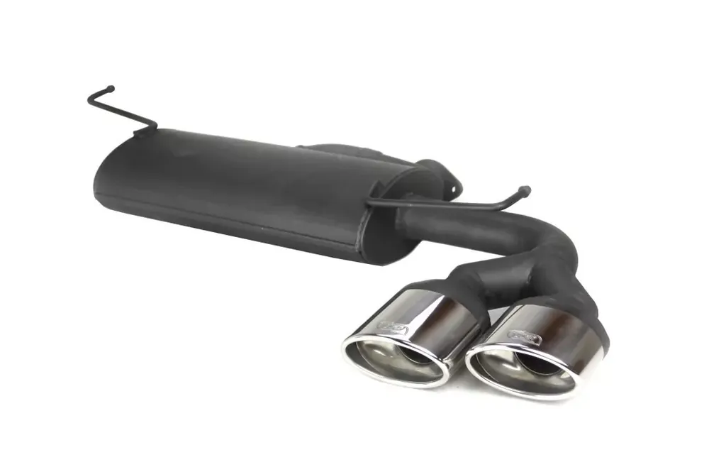 Ulter Sportauspuff passend für Hyundai TUCSON 2015-2018 mit 2 ovalen Endrohren 120×80 Markenprodukt