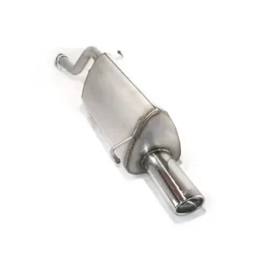 Preisknaller Ulter Sportauspuff passend für Opel Corsa D 2006-2014 – 1 Endrohr oval 95×65