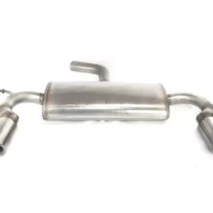 Neu Ulter Sportauspuff passend für Volkswagen Golf VI 2008-2013 4 Duplex Endrohre rund Ø70