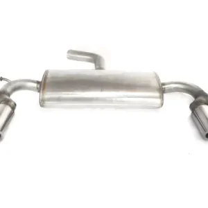 Ulter Sportauspuff passend für Volkswagen Scirocco III 2008-2018 4 Duplex Endrohre rund Ø70 Neue Ware