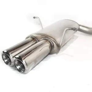 Sale Ulter Sportendschalldämpfer passend für Bmw E46 6 cyl single inlet pipe, jedna rura dolotowa – 2 Endrohre rund Ø80