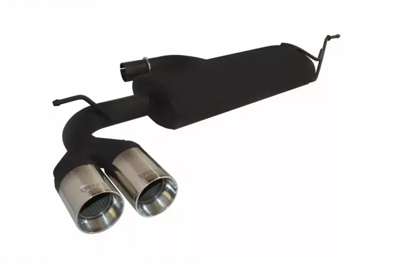 Ulter Sportauspuff passend für Seat LEON III SC 2014-2016 – 2 Endrohre rund Ø80 Aktuell